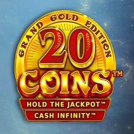 Official Slots logo: 20 Coins Grand Gold Edition by Wazdan at Bof Casino