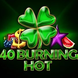 40 Burning Hot logo by Amusnet Interactive at Bof Casino