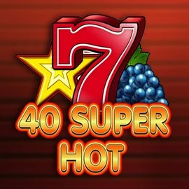 Official Slots logo: 40 Super Hot by Amusnet Interactive at Bof Casino