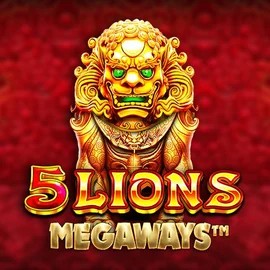5 Lions Megaways logo by Pragmatic Play at Bof Casino