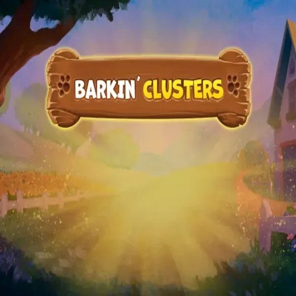 Barkin Clusters slot logo by Greentube at Bof Casino