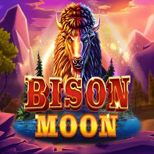 Bison Moon logo by Northern Lights Gaming at Bof Casino