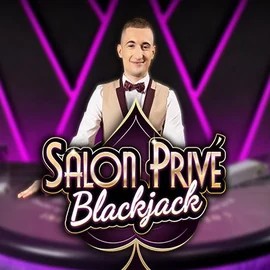 Blackjack Salon Privé slot logo by Ezugi at Bof Casino