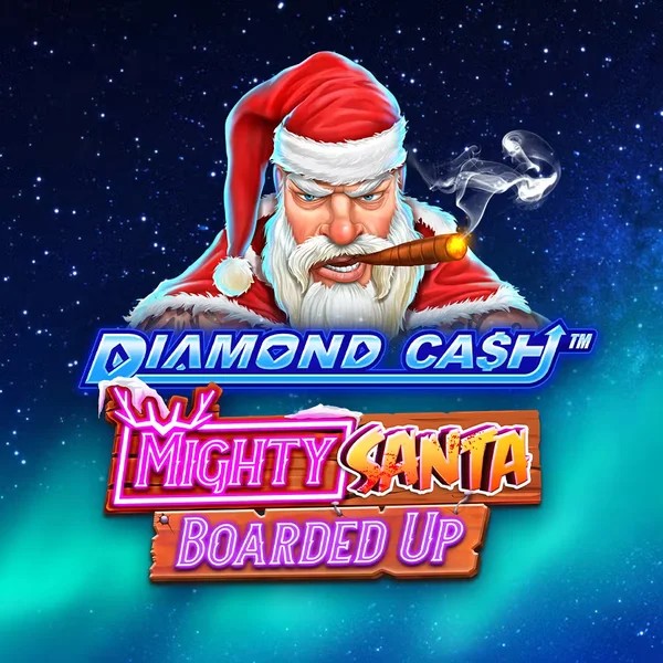 Play the Diamond Cash Mighty Santa Boarded Up slot by Greentube on Bof Casino