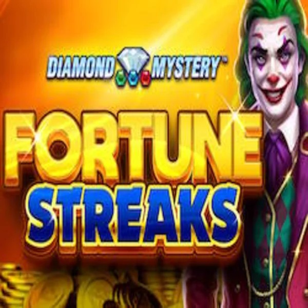 Diamond Mystery Fortune Streaks slot logo by Greentube at Bof Casino
