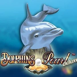 Dolphins Pearl Deluxe logo by Novomatic at Bof Casino