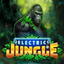Electric Jungle slot logo by Atomic Slot Lab at Bof Casino