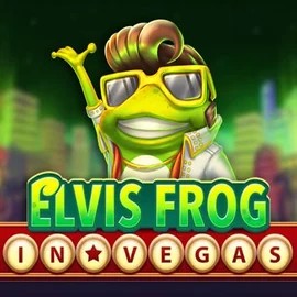 Official Slots logo: Elvis Frog In Vegas by BGAMING at Bof Casino
