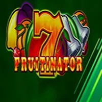 Fruitinator Jackpot King slot logo by Blueprint Gaming at Bof Casino