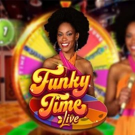 Live Casino logo of Funky Time from Evolution at Bof Casino
