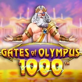 Gates of Olympus 1000 logo by Pragmatic Play at Bof Casino