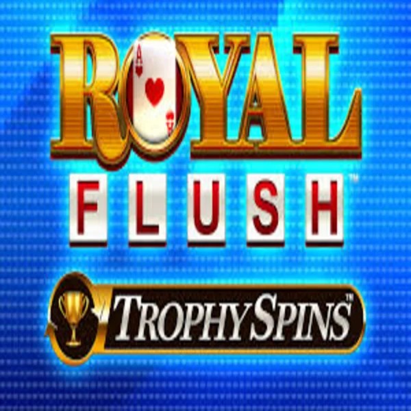 Royal Flush Trophy Spins game by Greentube – logo hosted on Bof Casino